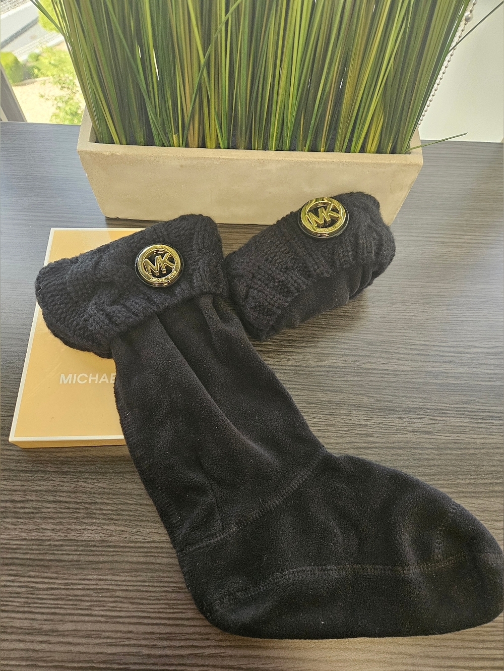 MK Boots Socks